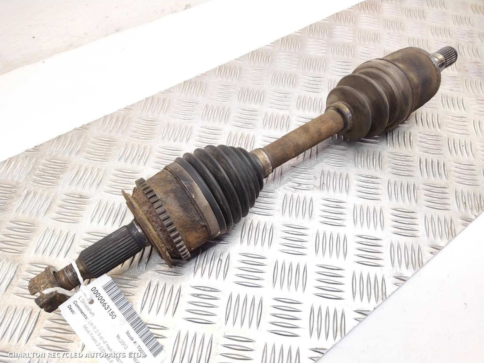 2013 MITSUBISHI L200 Left Driveshaft View Auto part Left Driveshaft MITSUBISHI L200 2013