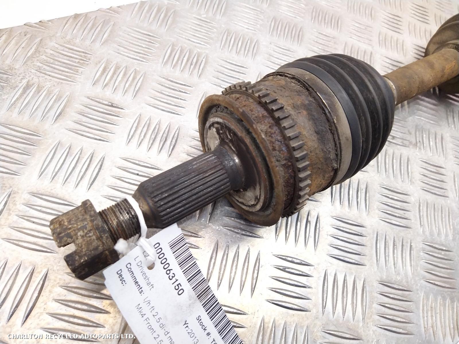 2013 MITSUBISHI L200 Left Driveshaft View Auto part Left Driveshaft MITSUBISHI L200 2013