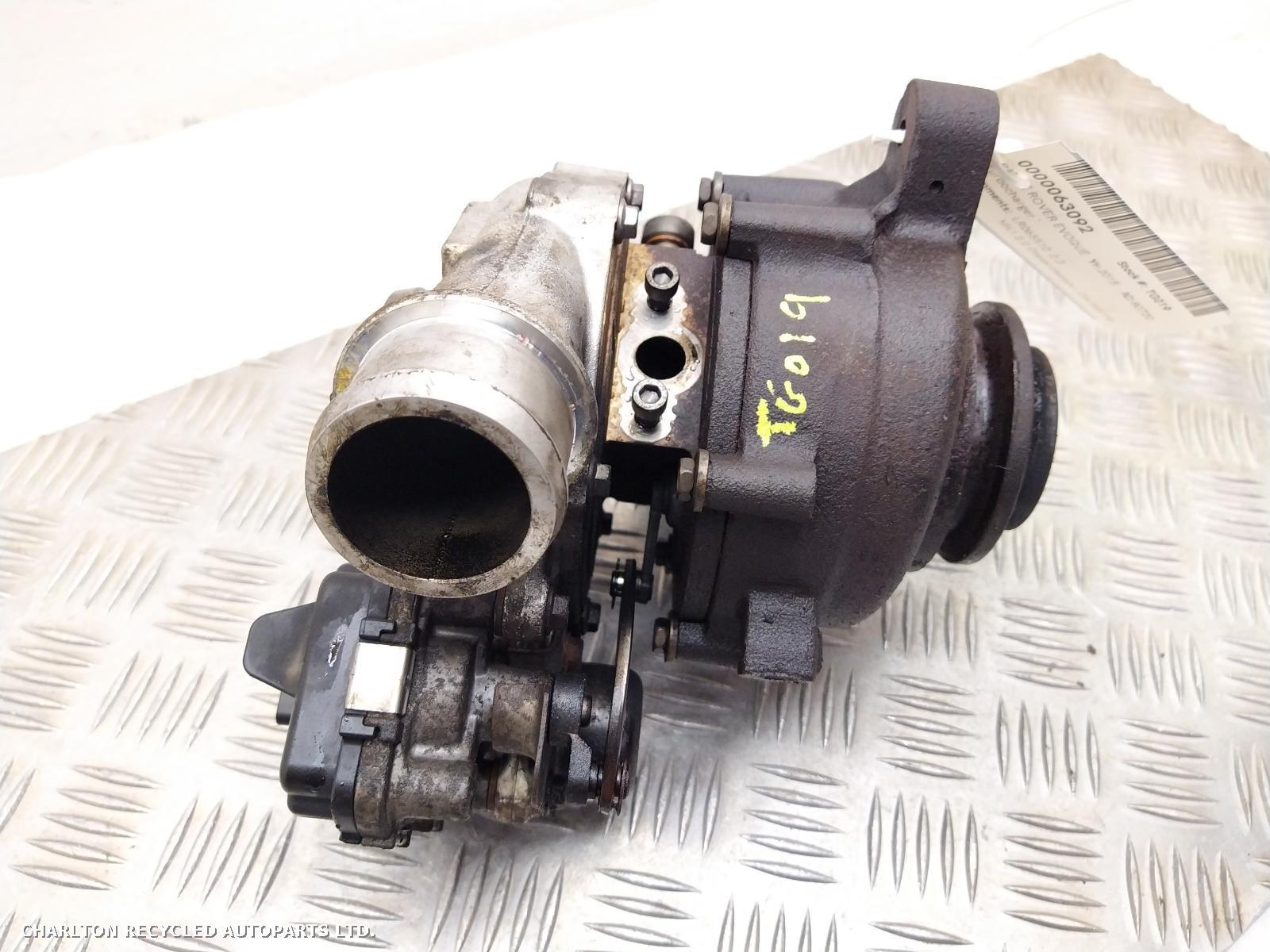 2015 LAND ROVER RANGE ROVER EVOQUE Turbocharger View Auto part Turbocharger LAND ROVER RANGE ROVER EVOQUE 2015