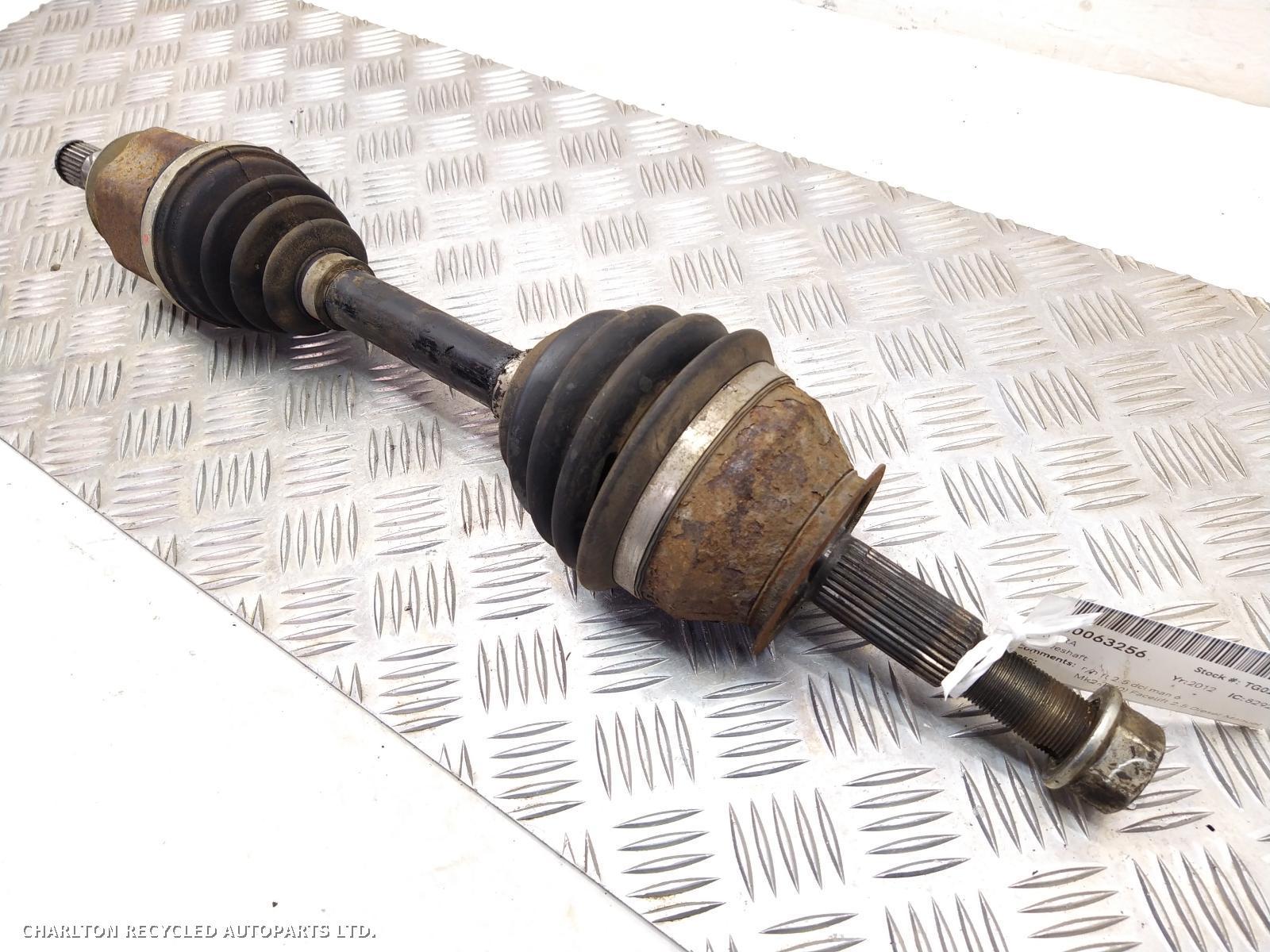 2012 NISSAN NAVARA Right Driveshaft View Auto part Right Driveshaft NISSAN NAVARA 2012