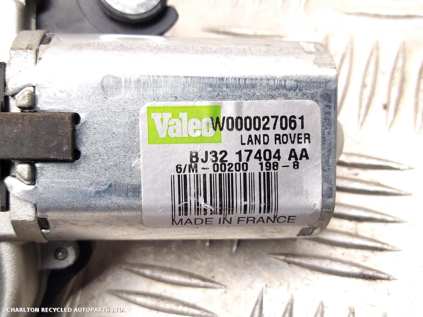 View Auto part Wiper Motor Rear LAND ROVER RANGE ROVER EVOQUE 2018