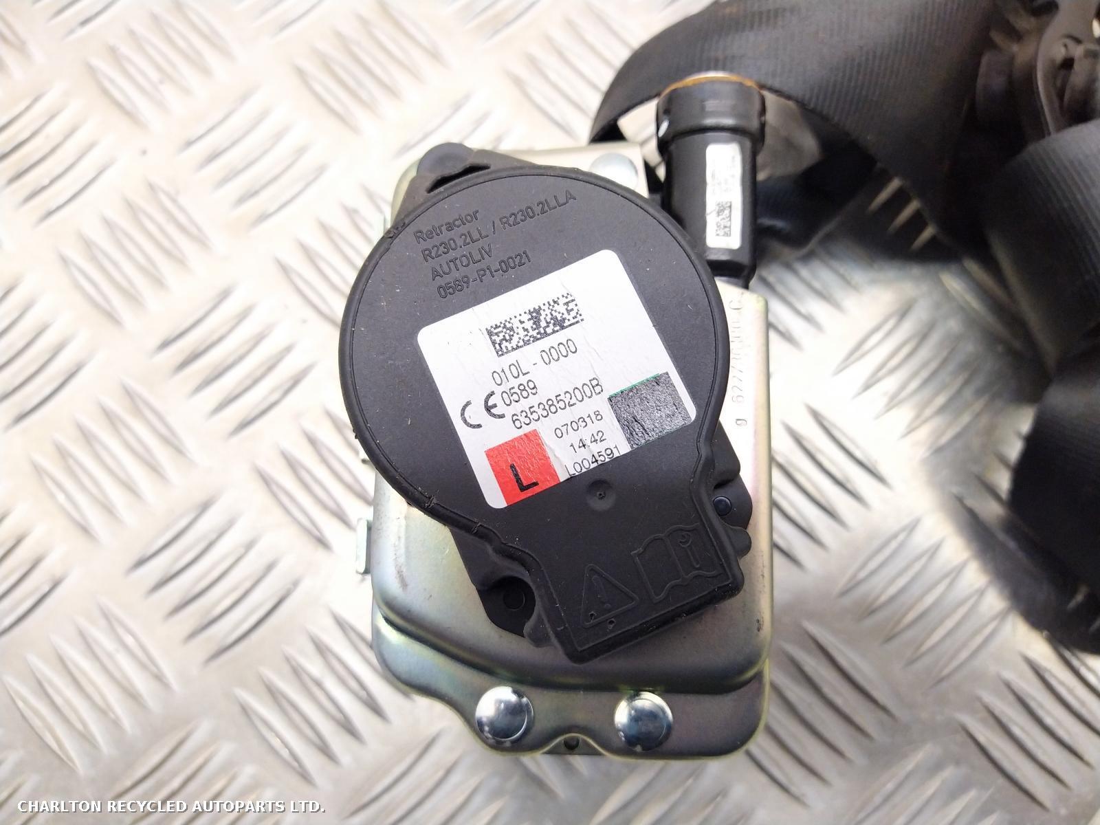 2018 LAND ROVER DISCOVERY SPORT Seat Belt View Auto part Seat Belt LAND ROVER DISCOVERY SPORT 2018