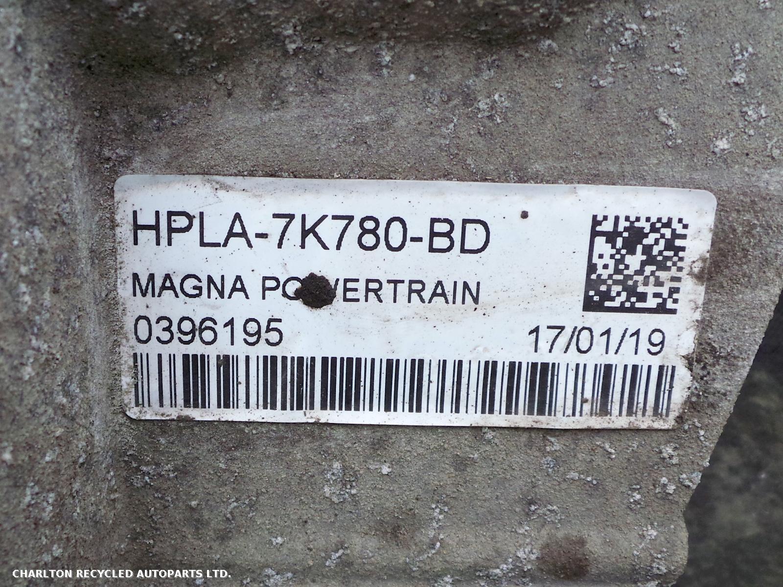 View Auto part Gearbox LAND ROVER DISCOVERY 2019