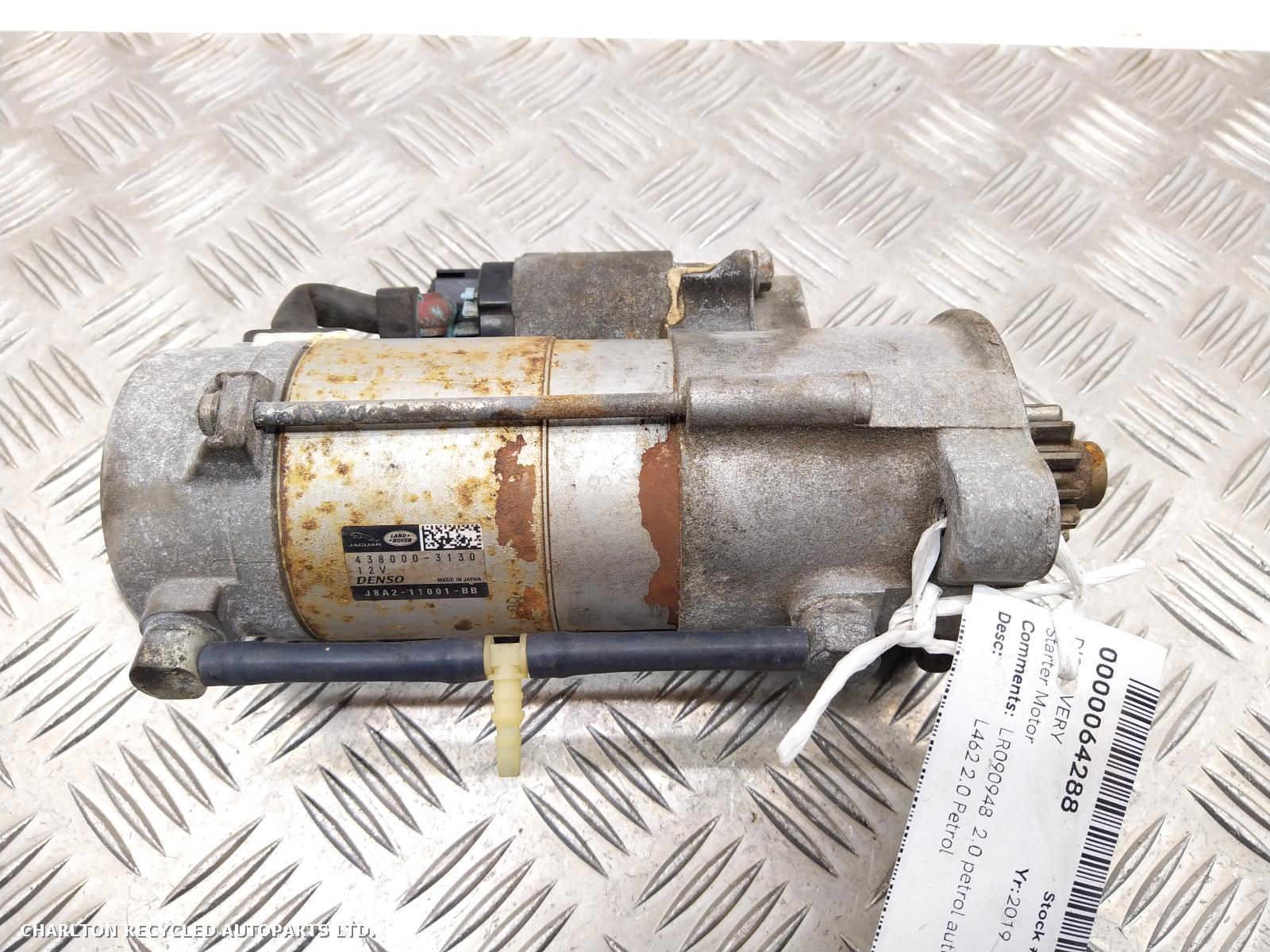 View Auto part Starter Motor LAND ROVER DISCOVERY 2019