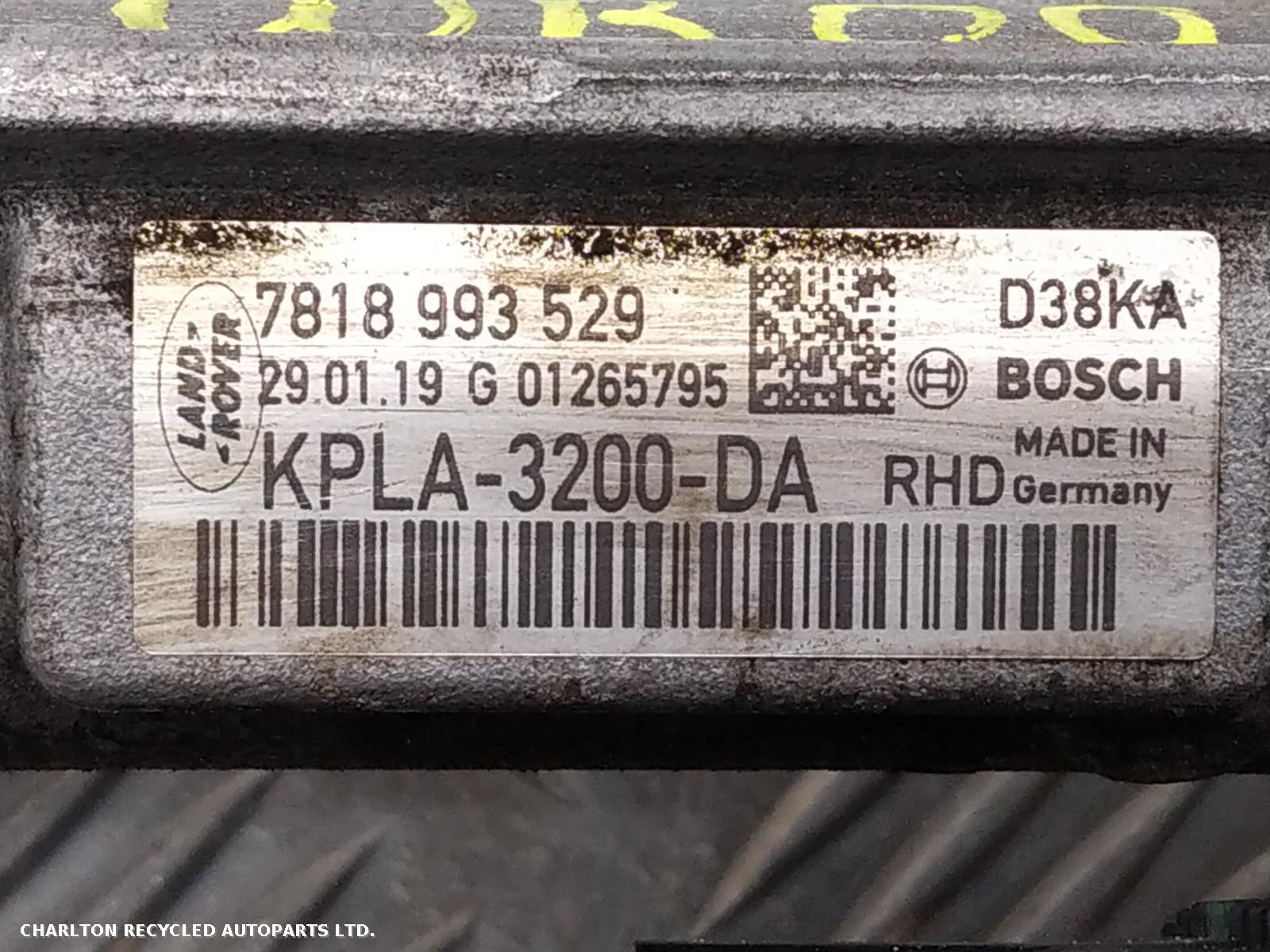 View Auto part Steering Box/Rack LAND ROVER DISCOVERY 2019