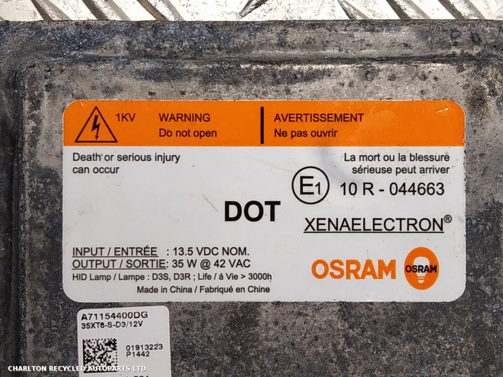View Auto part Headlamp Ballast LAND ROVER DISCOVERY SPORT 2015