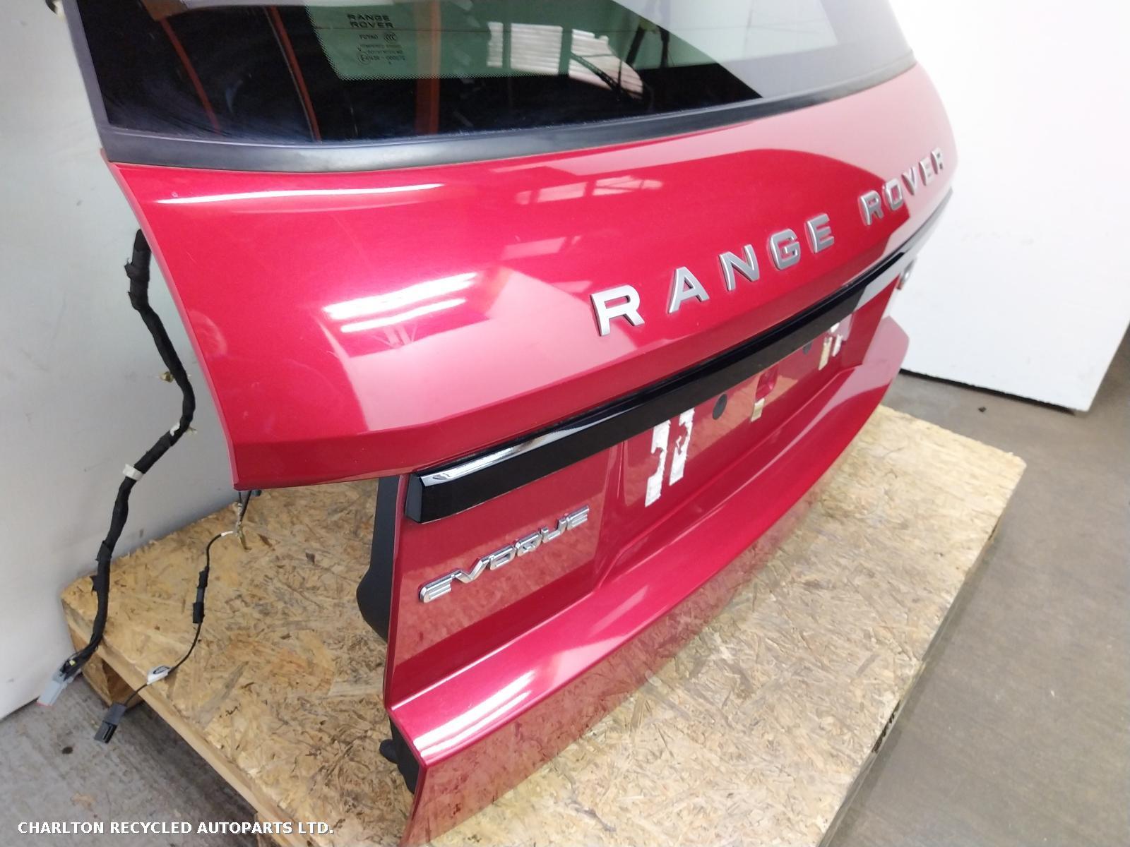 View Auto part Bootlid/Tailgate LAND ROVER RANGE ROVER EVOQUE 2016