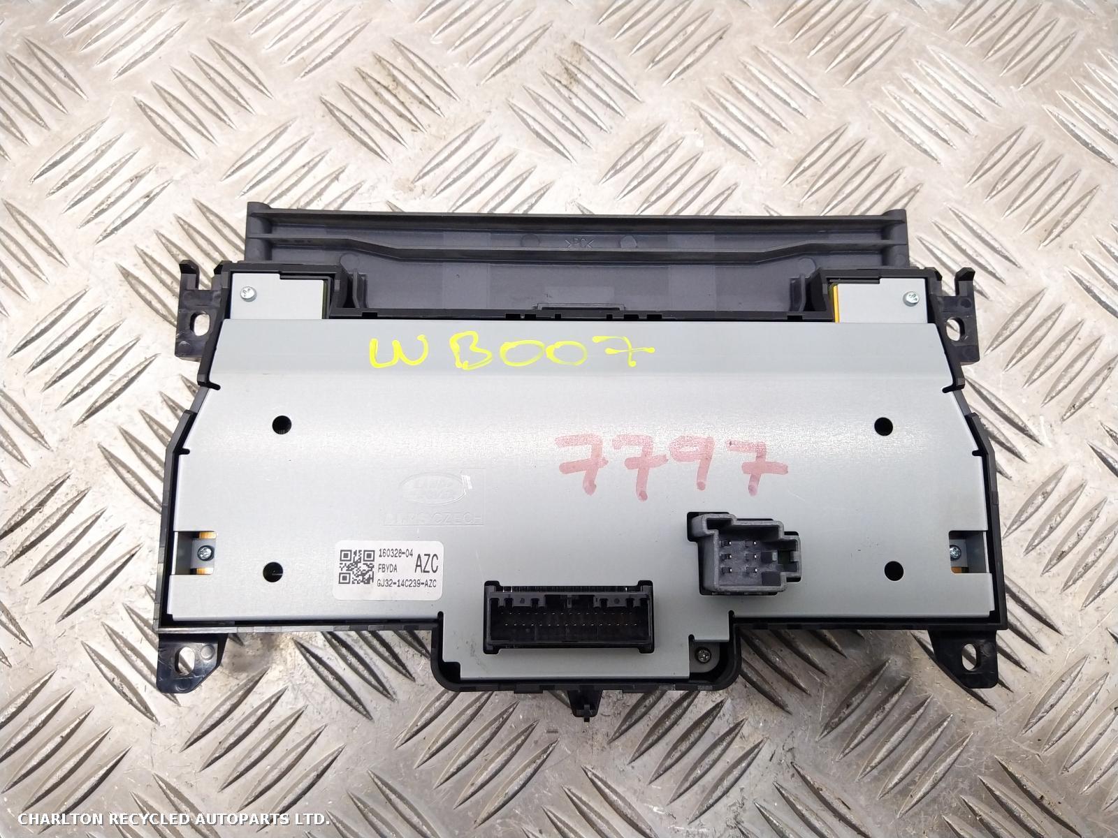 View Auto part Heater/AC Controller LAND ROVER RANGE ROVER EVOQUE 2016