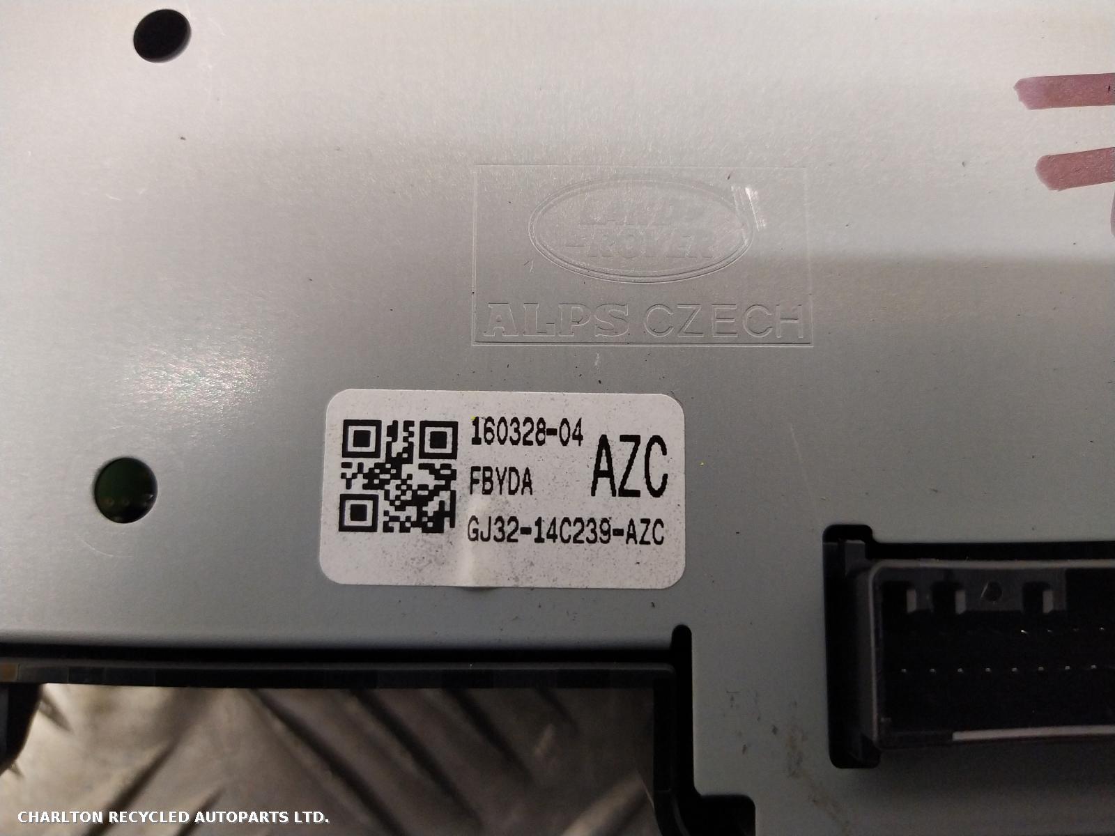 View Auto part Heater/AC Controller LAND ROVER RANGE ROVER EVOQUE 2016