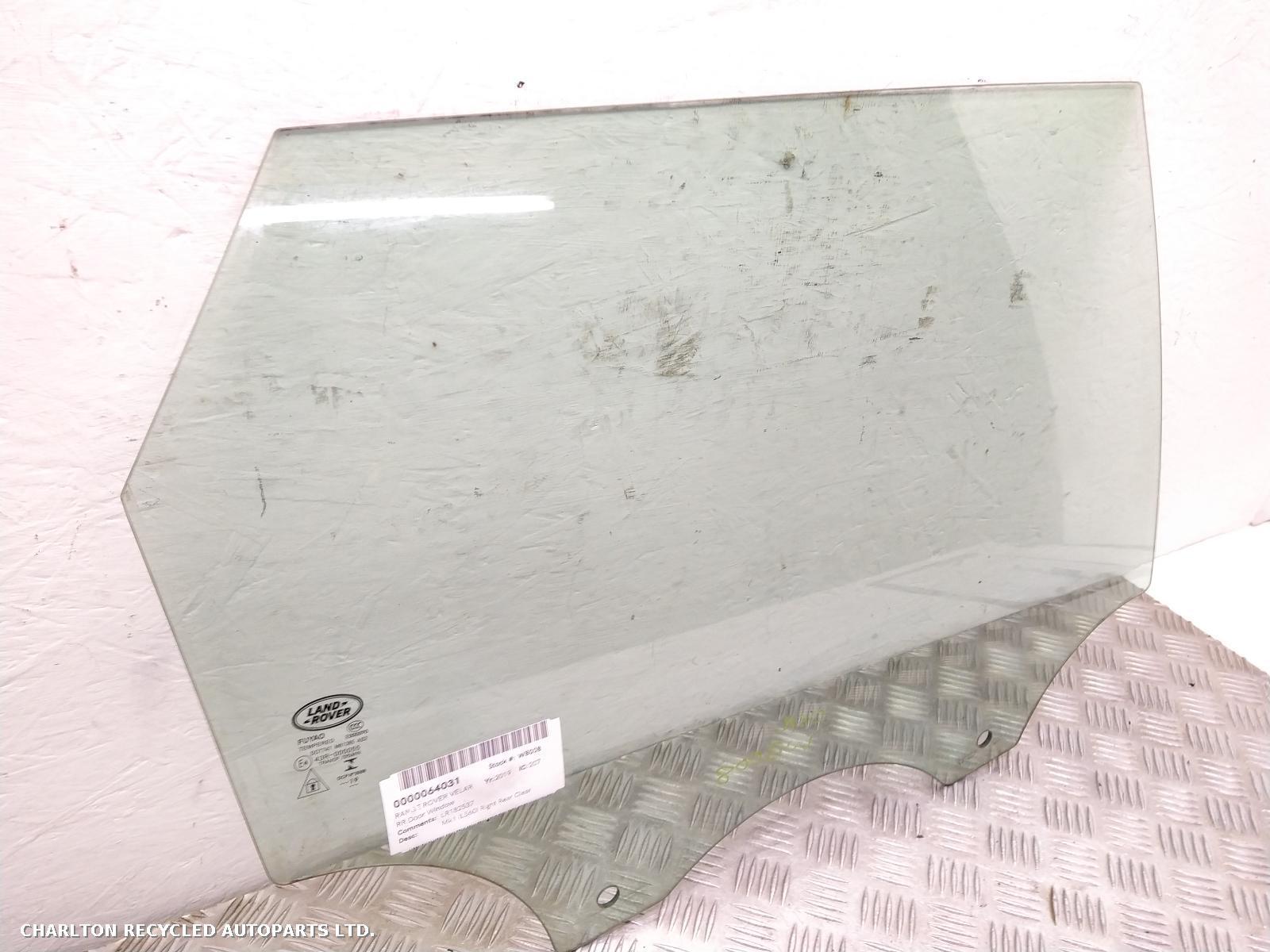 View Auto part RR Door Window LAND ROVER RANGE ROVER VELAR 2019