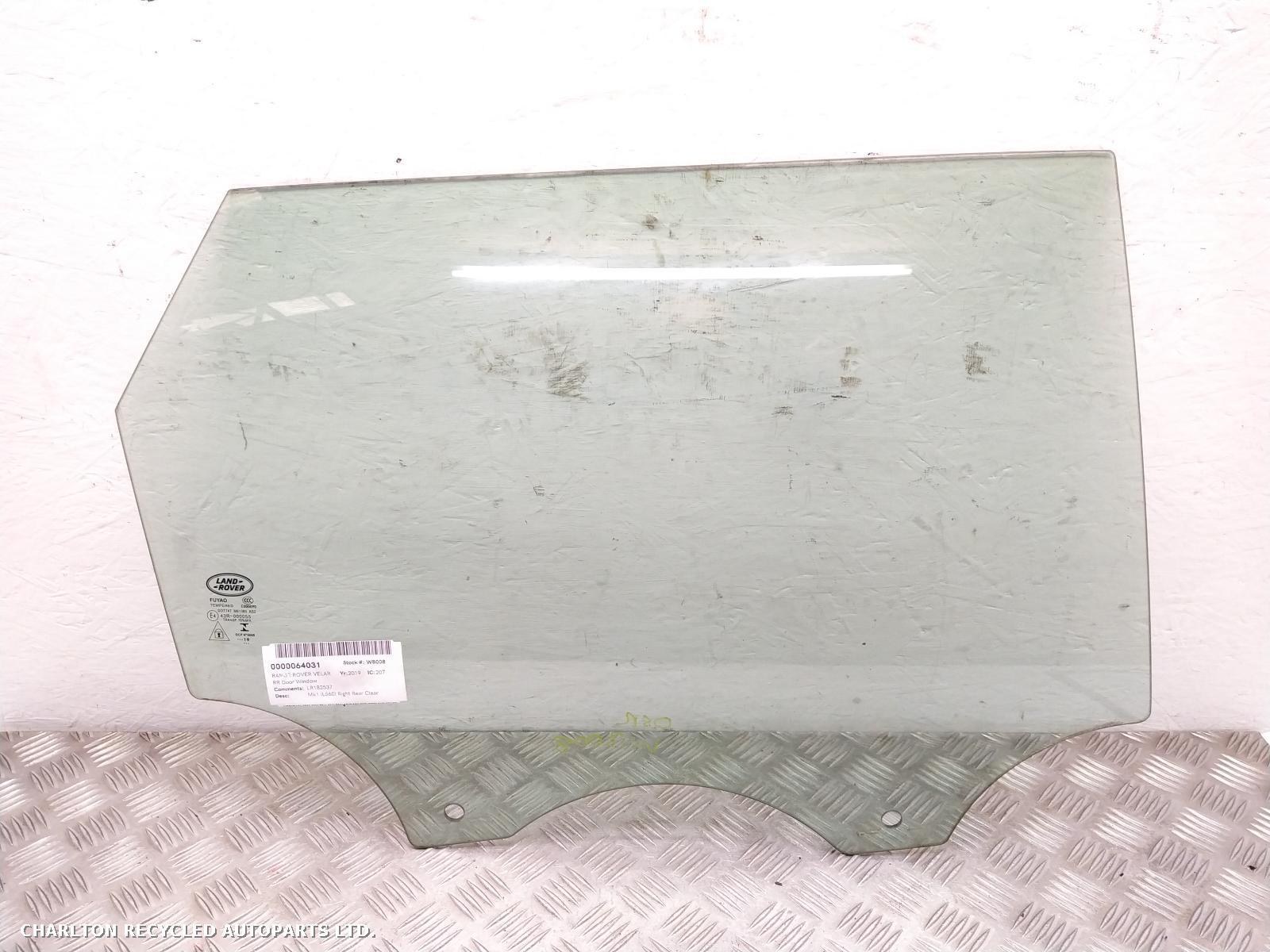 View Auto part RR Door Window LAND ROVER RANGE ROVER VELAR 2019