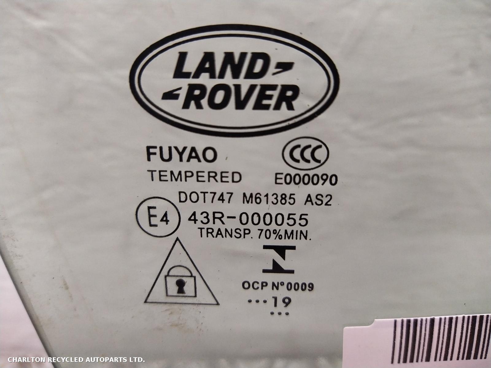 View Auto part RR Door Window LAND ROVER RANGE ROVER VELAR 2019