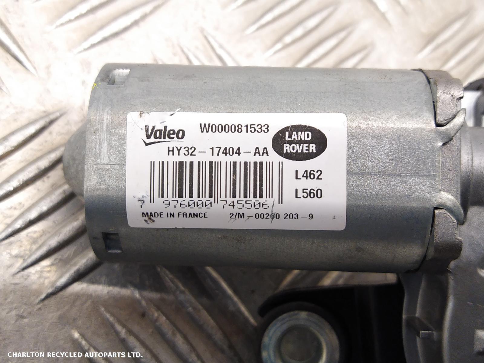 View Auto part Wiper Motor Rear LAND ROVER RANGE ROVER VELAR 2019