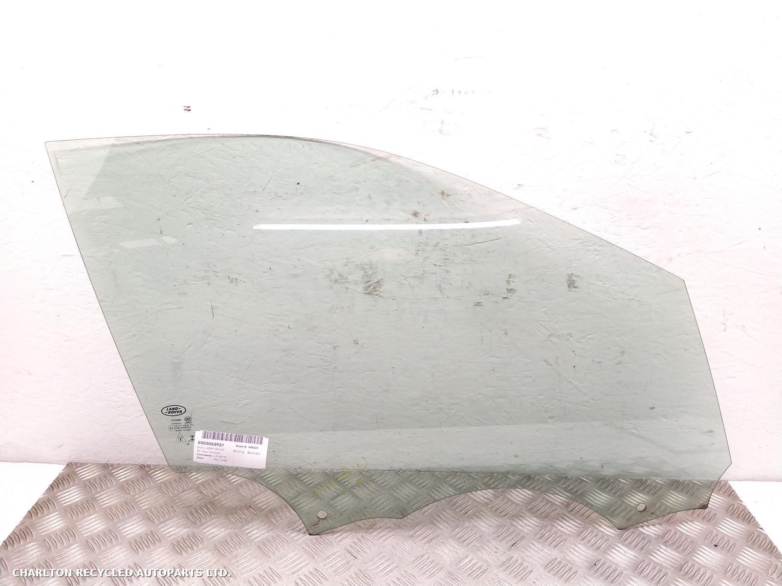 View Auto part RF Door Window LAND ROVER DISCOVERY SPORT 2018