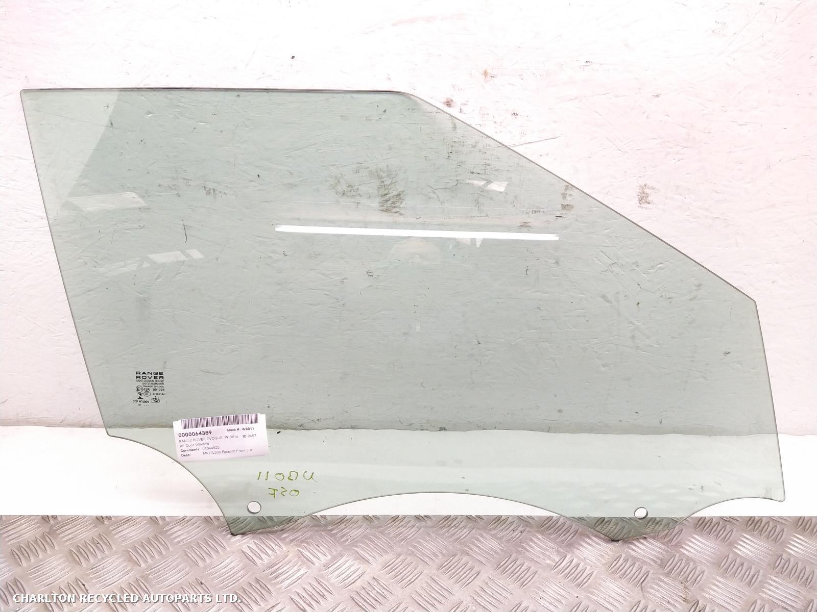 View Auto part RF Door Window LAND ROVER RANGE ROVER EVOQUE 2016