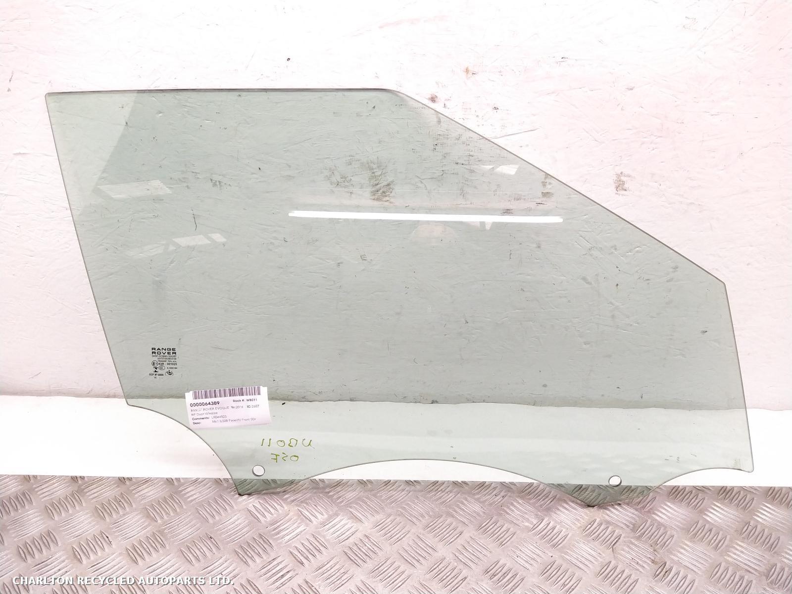 View Auto part RF Door Window LAND ROVER RANGE ROVER EVOQUE 2016