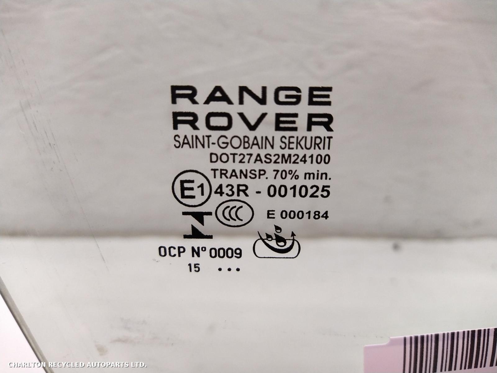 View Auto part RF Door Window LAND ROVER RANGE ROVER EVOQUE 2016