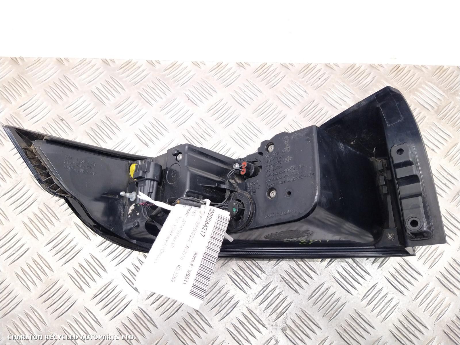View Auto part R Taillight LAND ROVER RANGE ROVER EVOQUE 2016