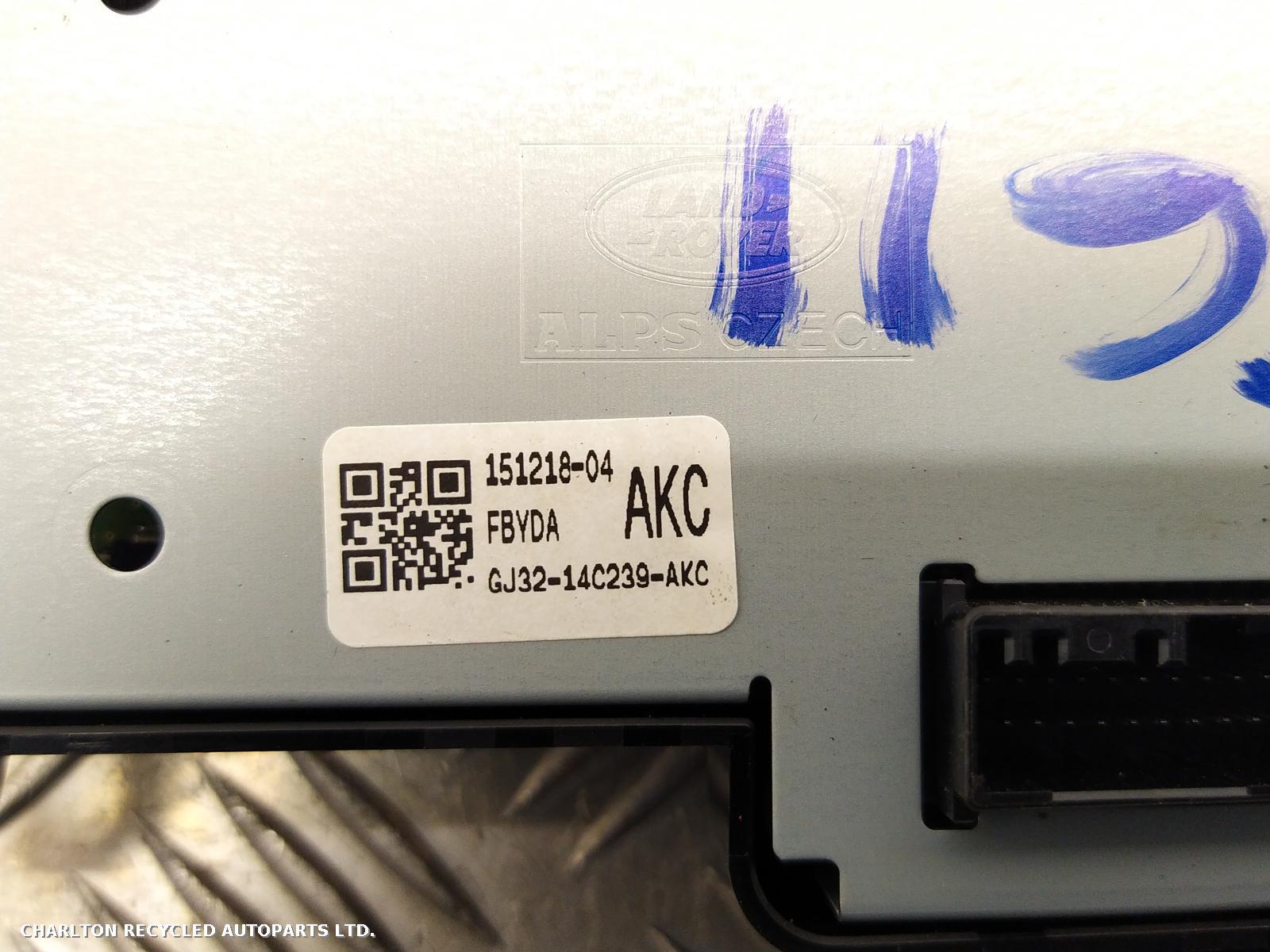 View Auto part Heater/AC Controller LAND ROVER RANGE ROVER EVOQUE 2016