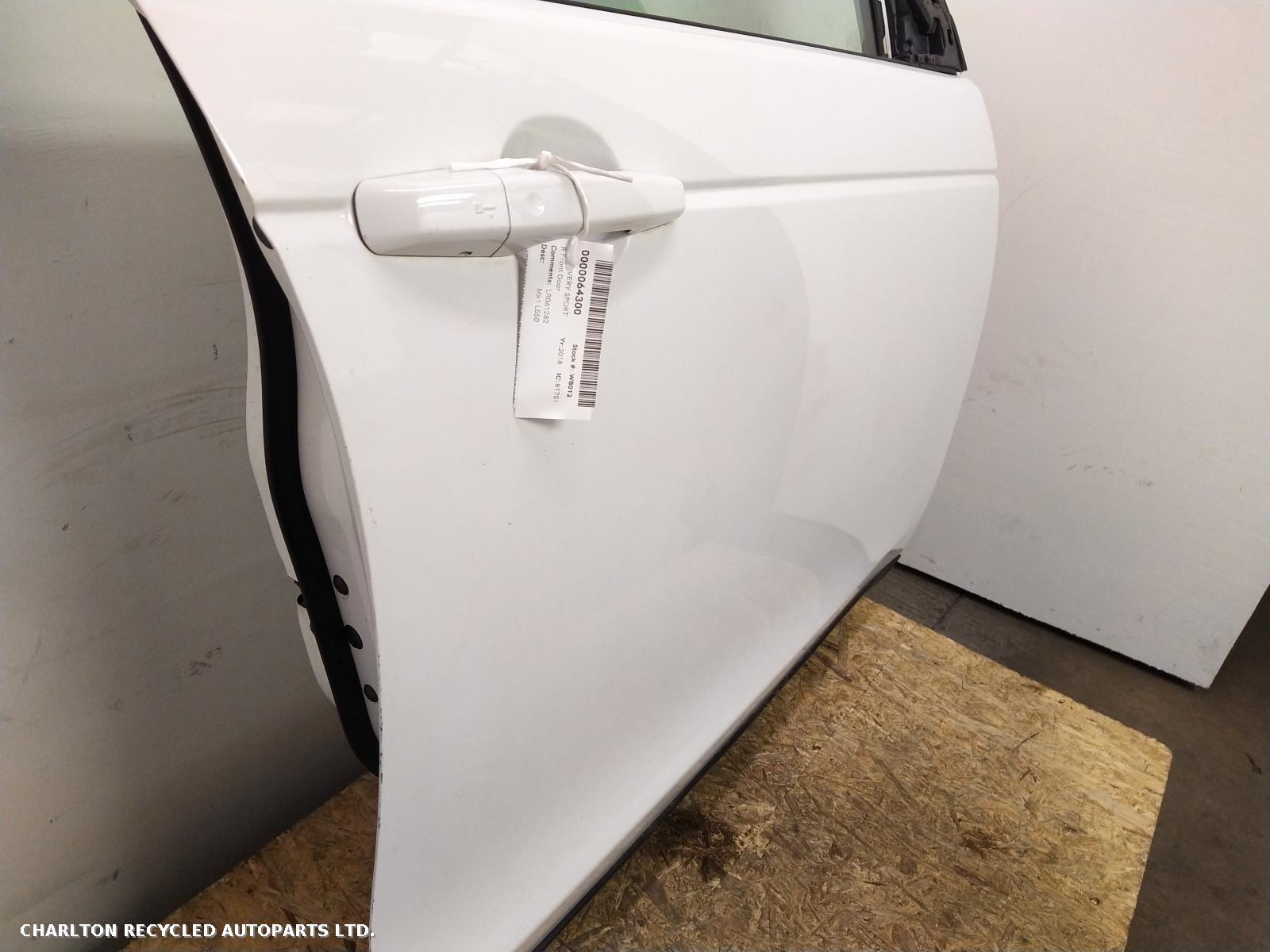 View Auto part R Front Door LAND ROVER DISCOVERY SPORT 2018