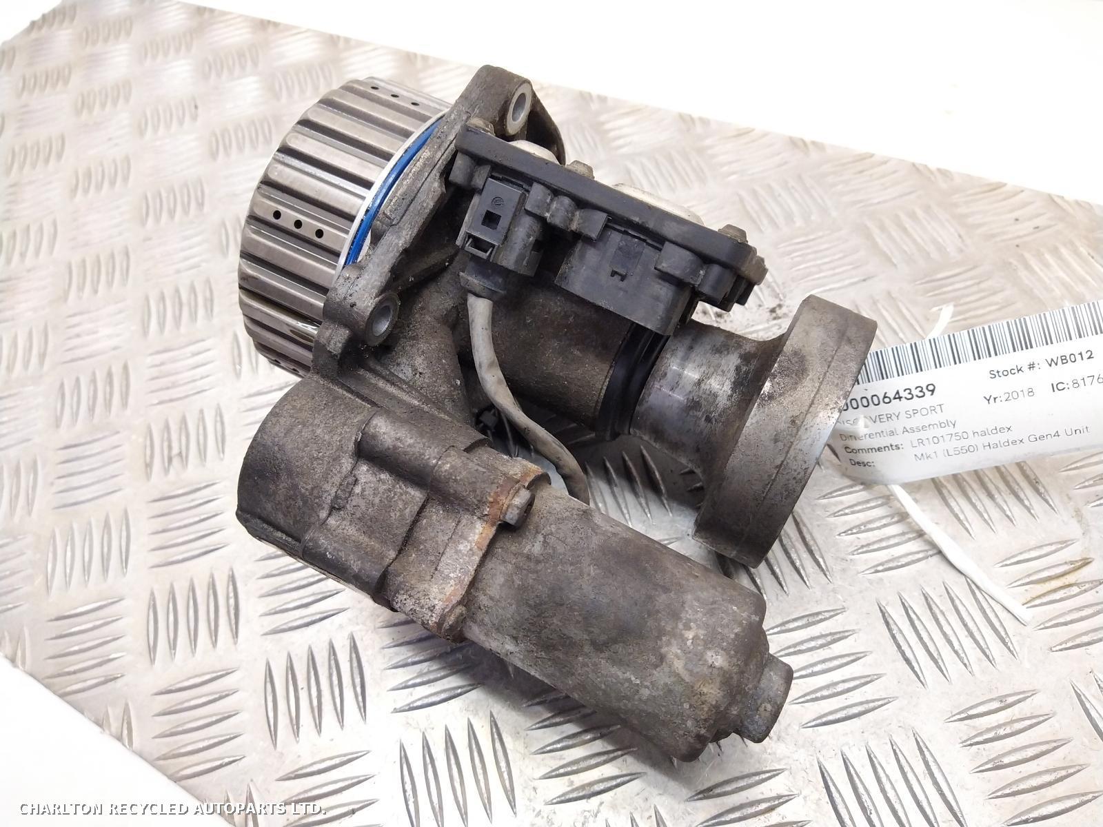 View Auto part Differential Assembly LAND ROVER DISCOVERY SPORT 2018