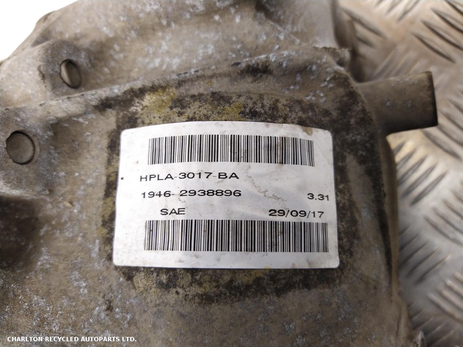 View Auto part Differential Assembly LAND ROVER DISCOVERY 2017