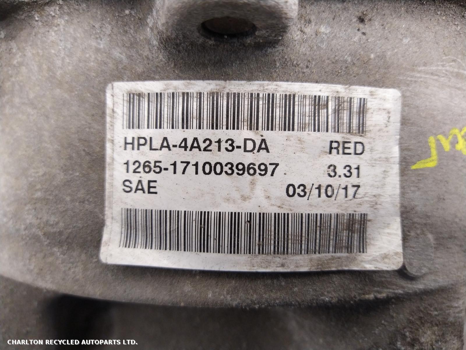 View Auto part Differential Assembly LAND ROVER DISCOVERY 2017