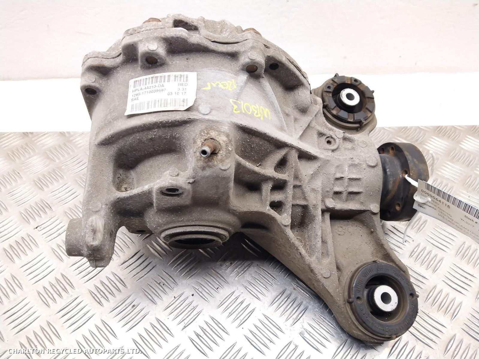 View Auto part Differential Assembly LAND ROVER DISCOVERY 2017