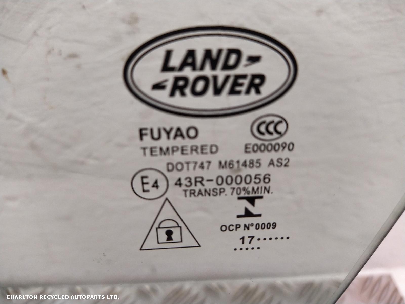 View Auto part LF Door Window LAND ROVER DISCOVERY 2017