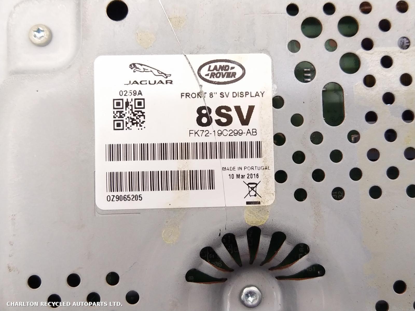 View Auto part Radio Display LAND ROVER DISCOVERY SPORT 2016