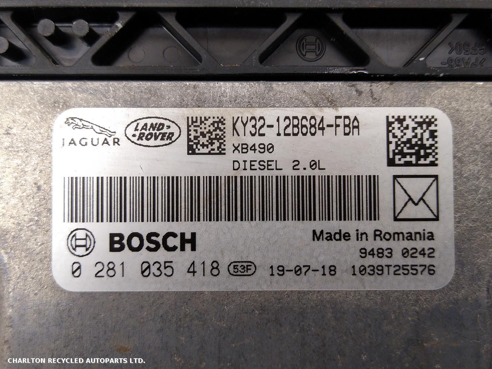 View Auto part ECU LAND ROVER RANGE ROVER VELAR 2019