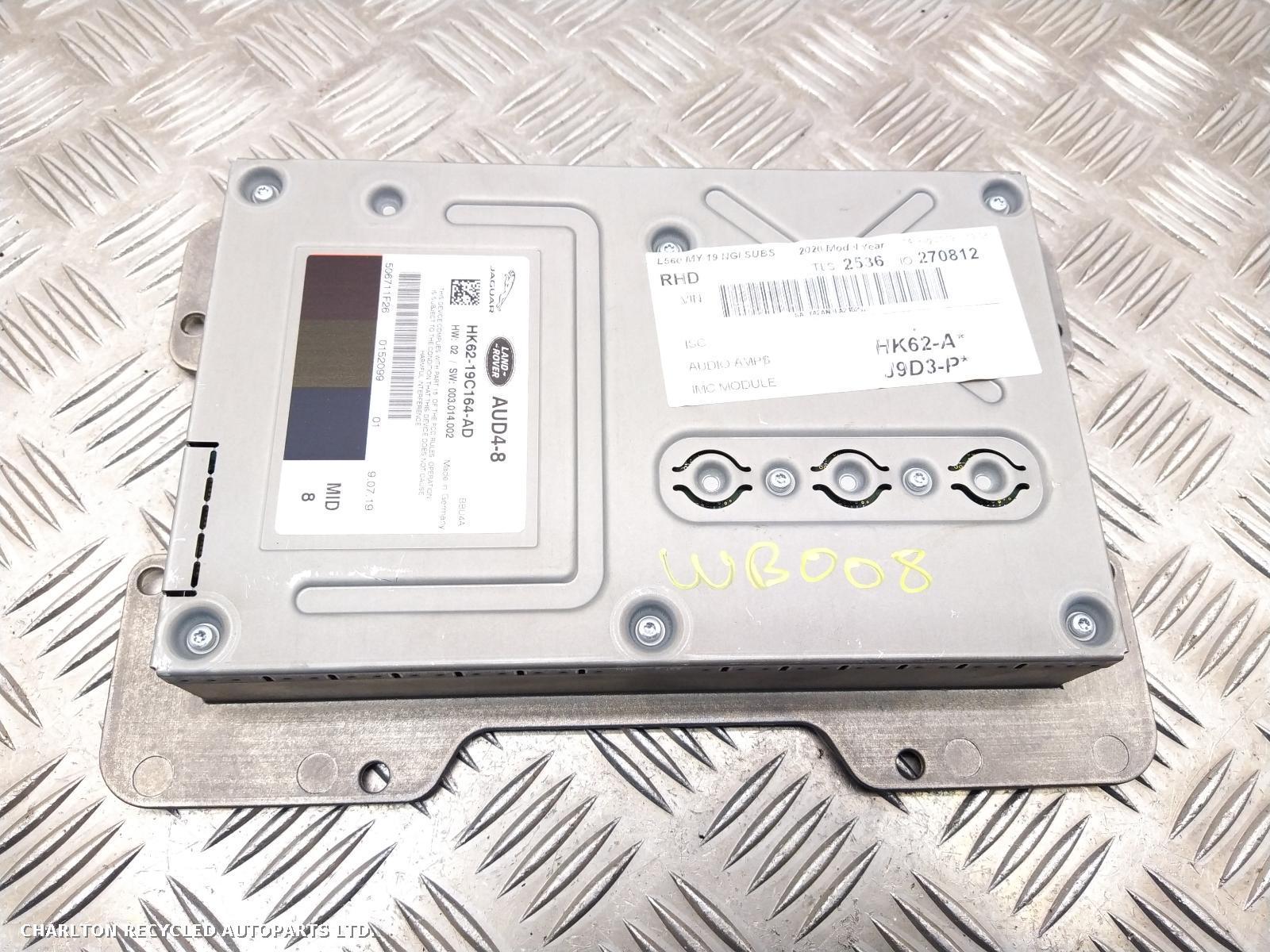 View Auto part Amplifier Unit LAND ROVER RANGE ROVER VELAR 2019