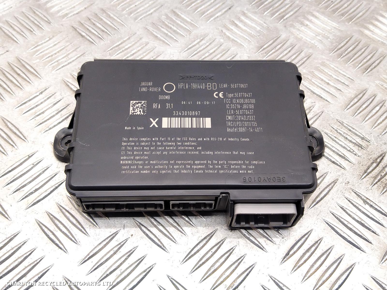 View Auto part ECU LAND ROVER DISCOVERY 2017
