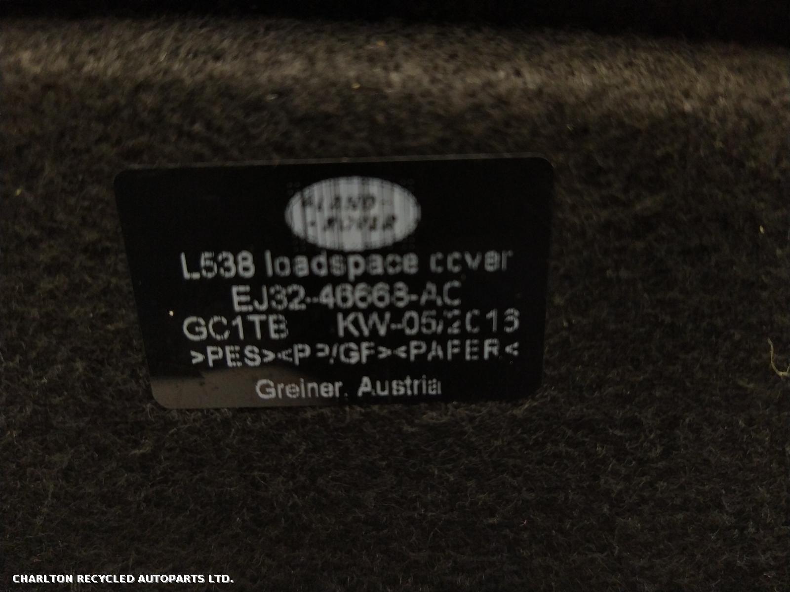 View Auto part Parcel Shelf LAND ROVER RANGE ROVER EVOQUE 2016