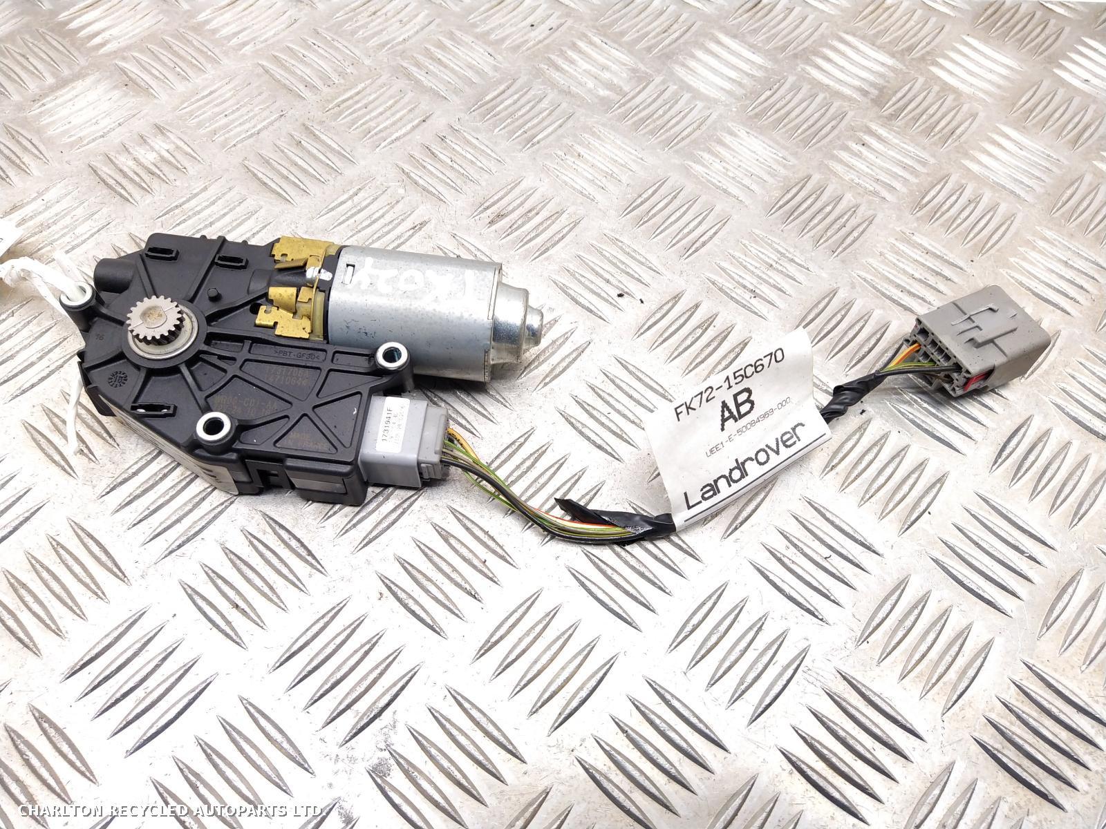 View Auto part Sunroof Motor LAND ROVER DISCOVERY SPORT 2016