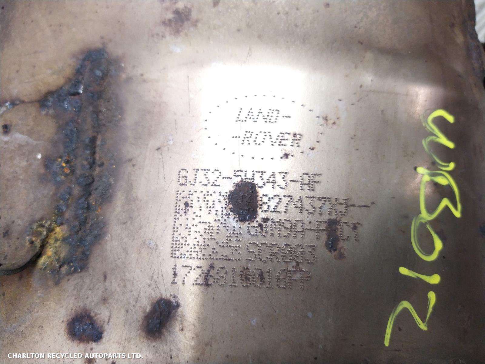 2018 LAND ROVER DISCOVERY SPORT DPF View Auto part DPF LAND ROVER DISCOVERY SPORT 2018