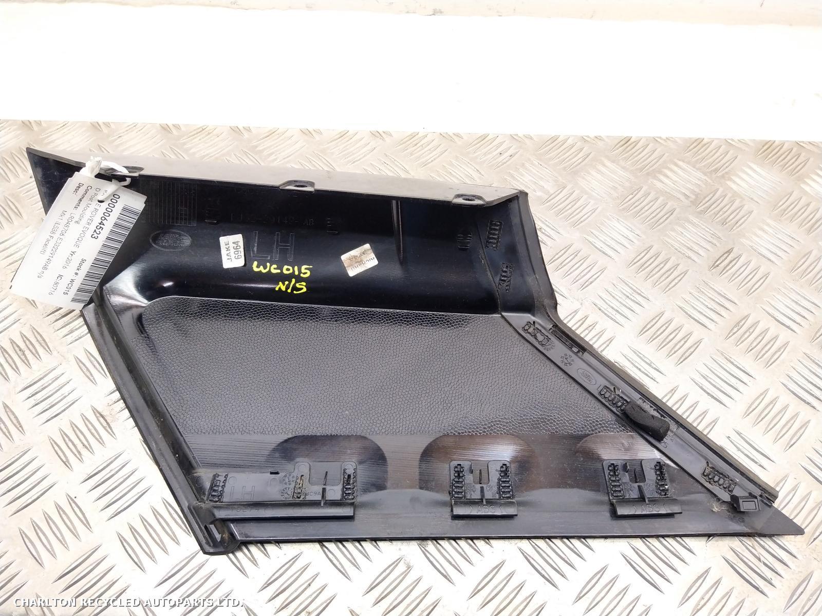 2016 LAND ROVER RANGE ROVER EVOQUE D_POST_MOULDING View Auto part D_POST_MOULDING LAND ROVER RANGE ROVER EVOQUE 2016