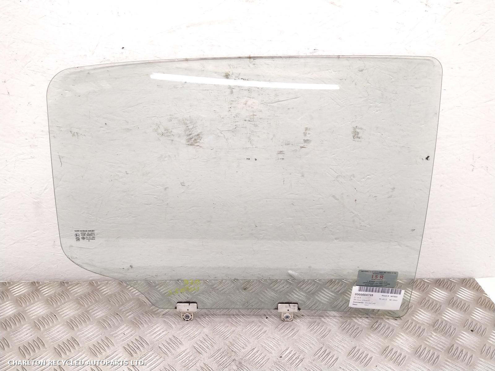 View Auto part RR Door Window ISUZU D-MAX 2012