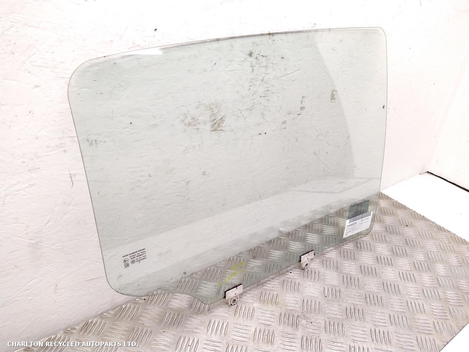 2012 ISUZU D-MAX RR Door Window View Auto part RR Door Window ISUZU D-MAX 2012
