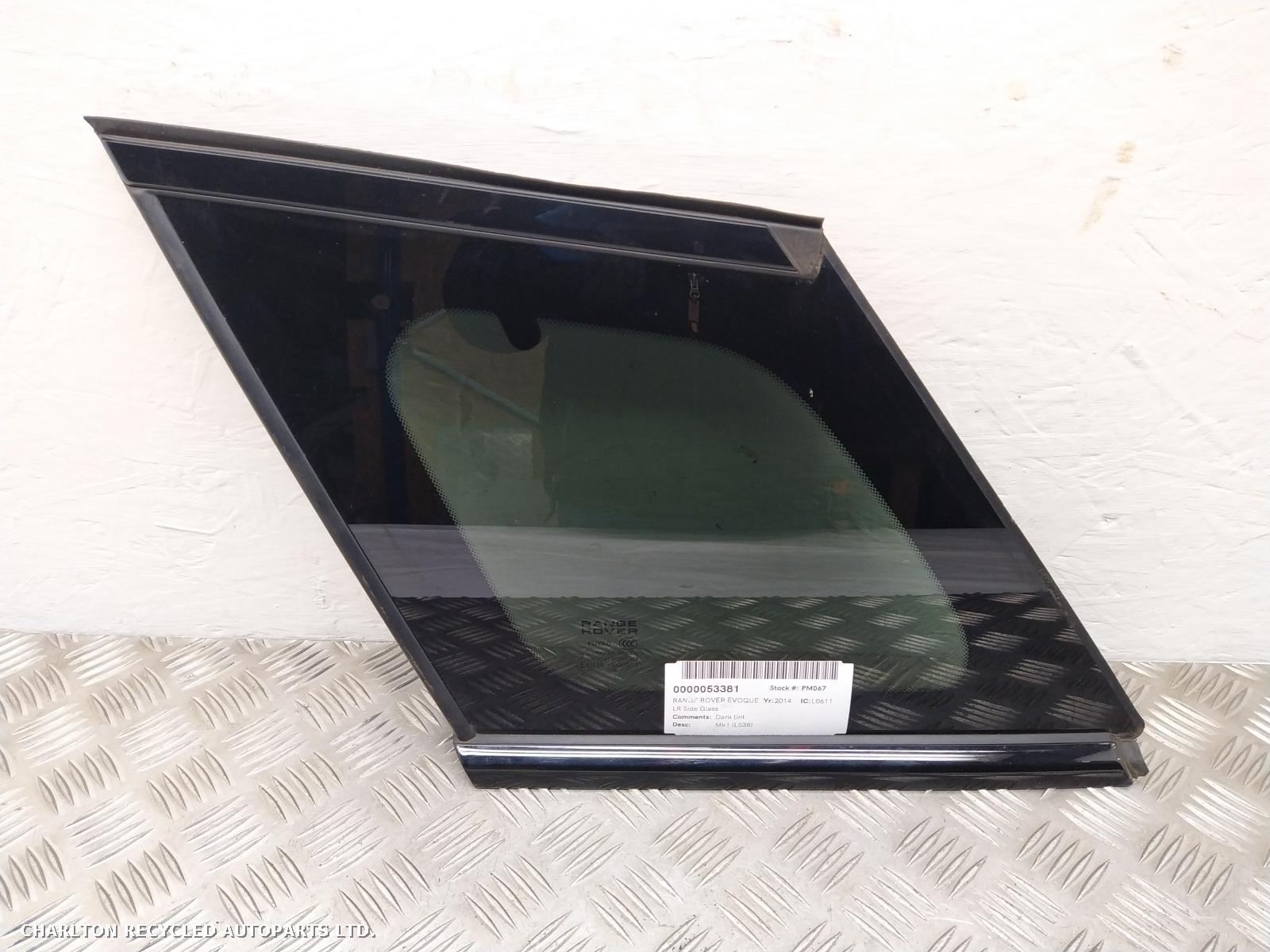 View Auto part L Quarter Window LAND ROVER RANGE ROVER EVOQUE 2014