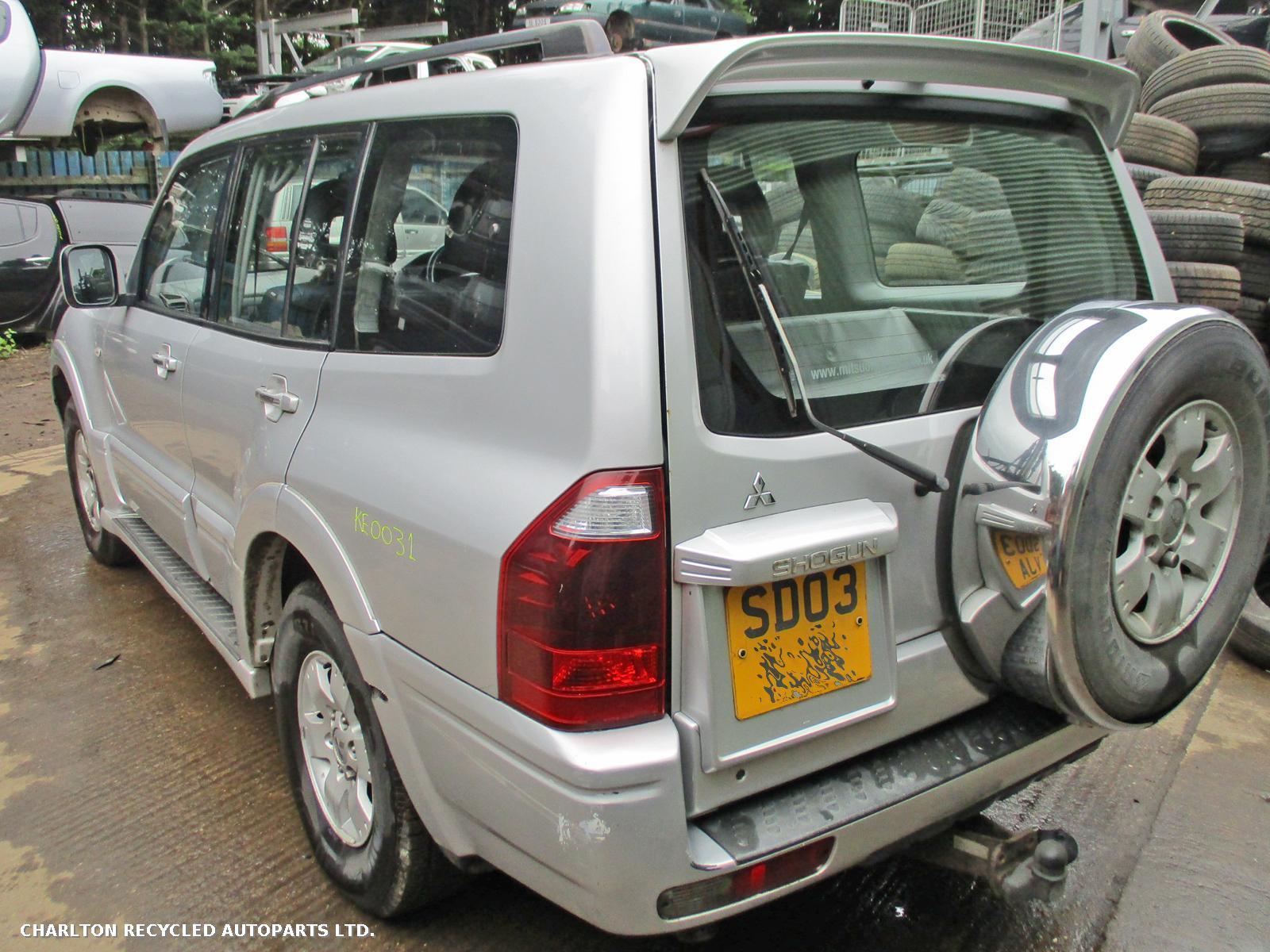 View Auto part R Quarter Window MITSUBISHI SHOGUN 2003