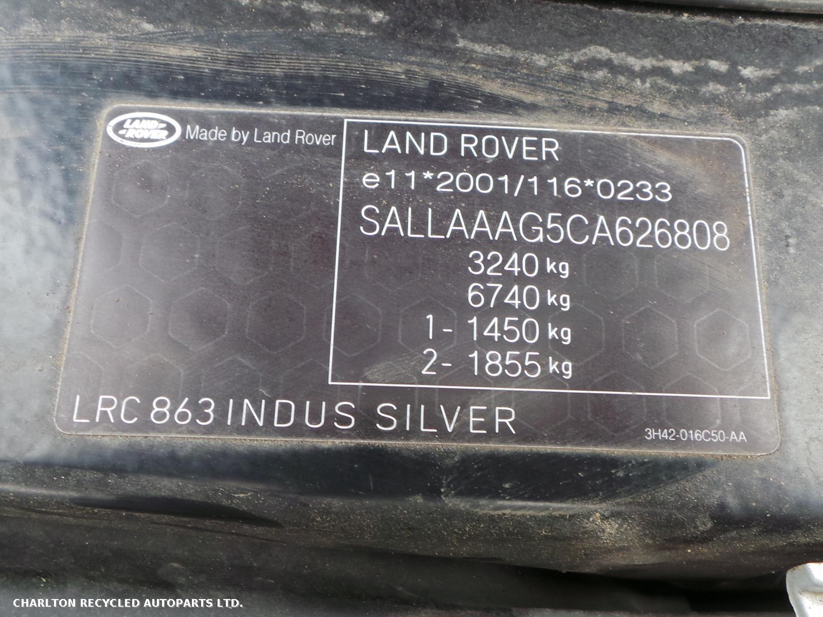 View Auto part RF Hub/Stub Axle Assembly LAND ROVER DISCOVERY 2012