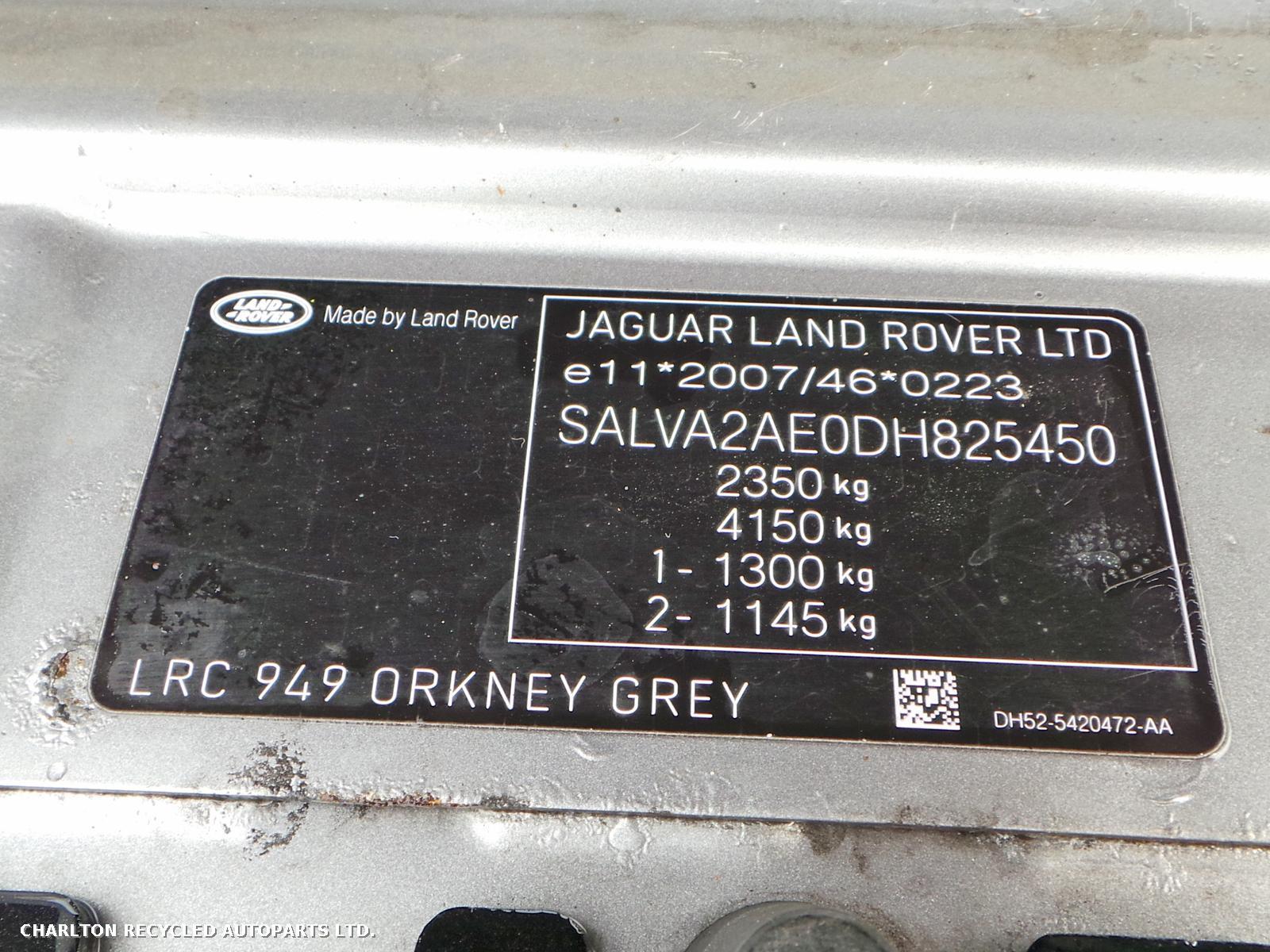 View Auto part Door Panel LAND ROVER RANGE ROVER EVOQUE 2013