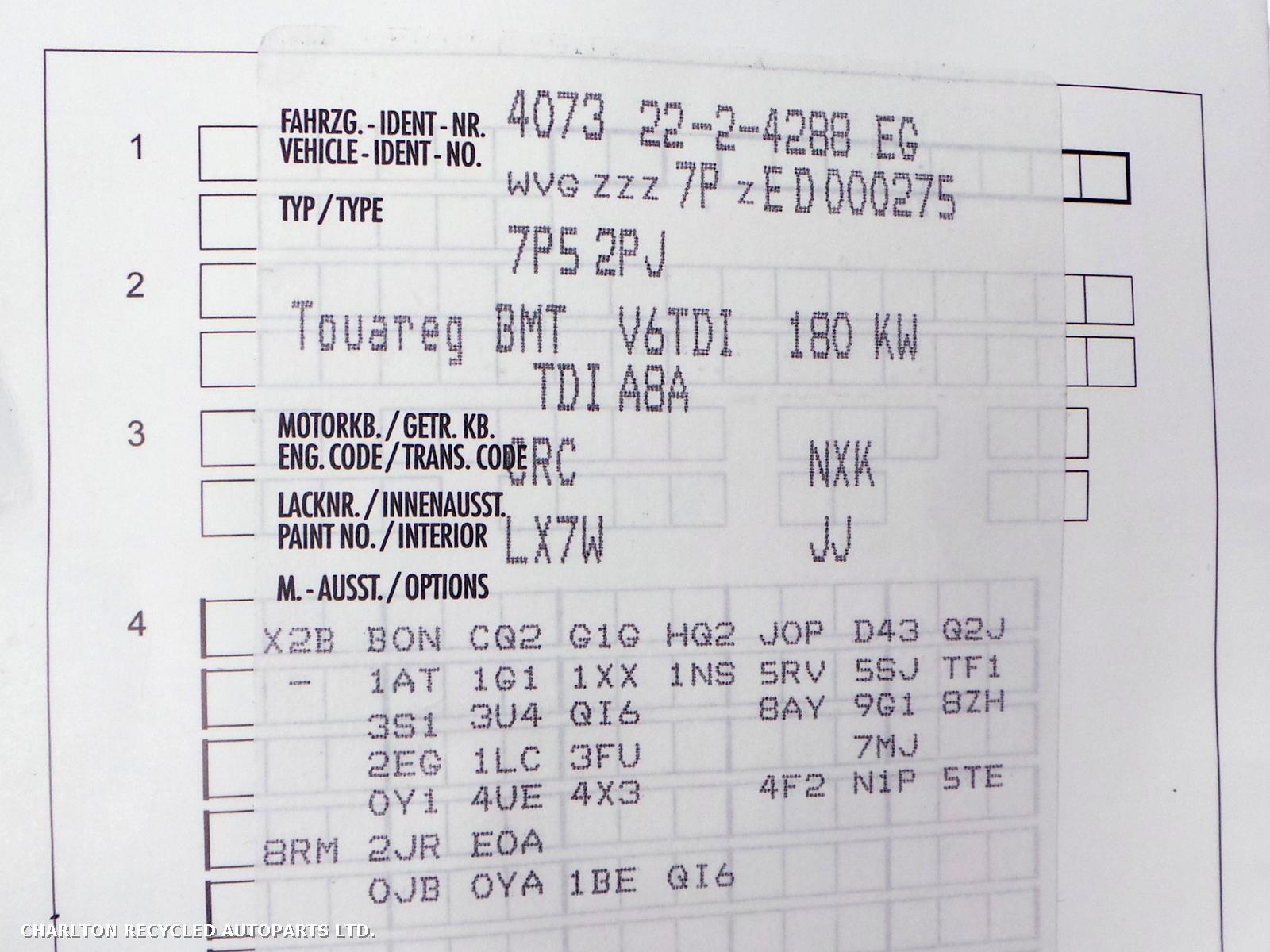 View Auto part RR Lower Control Arm VOLKSWAGEN TOUAREG 2013